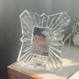 Elegant Crystal Photo Frame Art Deco